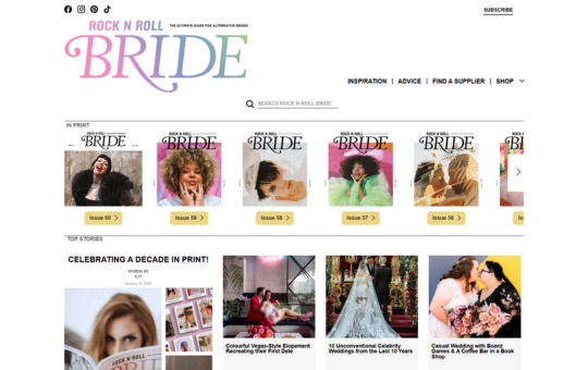 rocknroll - bride - webfulers