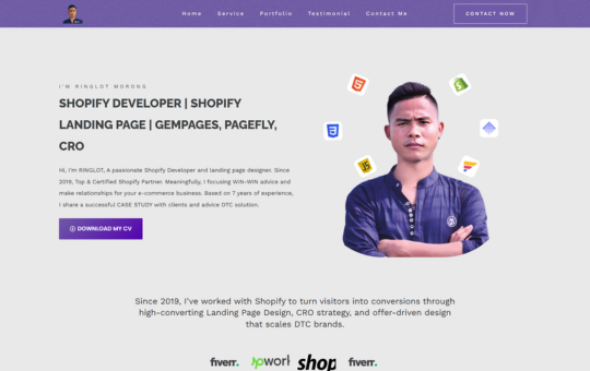 ringlotmorong-portfolio-website